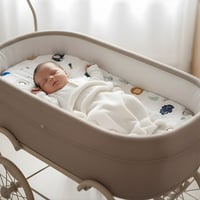 Set 3 Cearșafuri cu Elastic pentru Cărucior Totsy Baby - cu Protecție pentru Saltea, Fixare Elastică 6