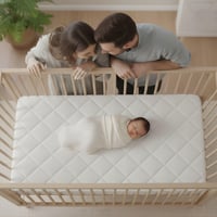 Matrac do kočíka Totsy Baby 90x40 cm – Obdĺžnikový matrac do kolísky a prístelky pre novorodencov 2