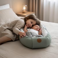 Totsy Baby gnijezdo za bebe za novorođenčad 90x50 cm, prijenosni krevetić za dječake i djevojčice s uzorkom medvjedića 6