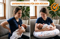 Totsy Baby jastuk za dojenje mali Minky 130 cm, s uzorkom sove siva B, za putovanja, jastuk za pozicioniranje, Oeko-Tex 3