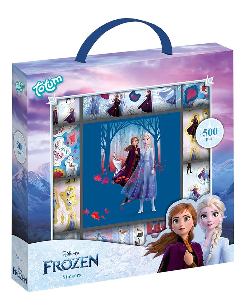 Totum Ľadové kráľovstvo 2 box so samolepkami – 1100+ samolepiek, 12 roliek