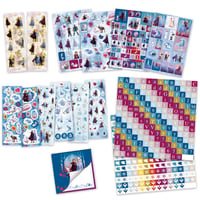 Totum Ľadové kráľovstvo 2 box so samolepkami – 1100+ samolepiek, 12 roliek 2