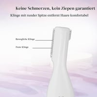 TOUCHBeauty AG-1658 Elektrický zastrihávač obočia a tvárových chĺpkov pre ženy, odstraňovač chĺpkov v nose a ušiach, vodoodolný, prenosný, ružový 6