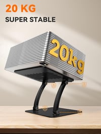 tounee Tablet Stand Aluminium Állvány iPad és Tablethez 4.7-16.5 Hüvelyk Fekete - black 5