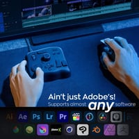 TourBox NEO Szerkesztő Kontroller Fotó Videó Grafika Makró Billentyűzet 2