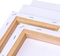 TOUROCMONT 10 darabos feszítőkeret szett 20x20 cm vászon festéshez 5