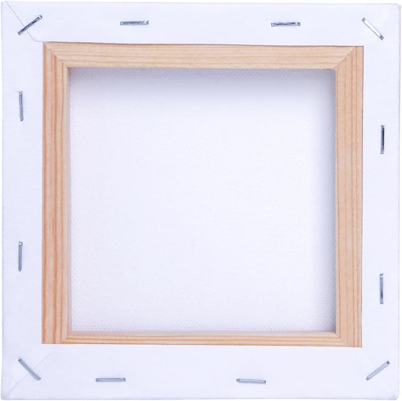 TOUROCMONT 10 darabos feszítőkeret szett 20x20 cm vászon festéshez