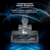Tyčový vysávač Tower T513006 VL20 3 v 1 s HEPA filtrom, 1 l, 400 W, aqua modrý 4