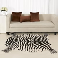 townssilk Zebra Mintás Szőnyeg 4,3x4,7 Láb Otthonhoz 8