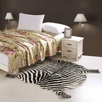 townssilk Zebra Mintás Szőnyeg 4,3x4,7 Láb Otthonhoz 9