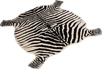 townssilk Zebra Mintás Szőnyeg 4,3x4,7 Láb Otthonhoz 1