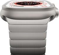 Curea unisex din oțel inoxidabil Towonshy Titanium pentru iWatch Ultra 1 2 3 SE Seria 11 10 9 8 7 6 5 4 3 2 1 49 46 45 44 42 41 40 38 mm 8