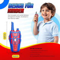 Toyokid Walkie Talkie 3-10 év - Fiúk és Lányok Ajándék 3