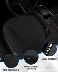 TOYOUN Tesla Model 3 autóülés huzat szett 2017-2023 fekete teljes védelem 5