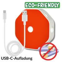 Detská LED nočná lampa Toys4Boys s 1000 mAh batériou – Červené magnetické nočné svetlo so senzorom pohybu – Stmievateľná lampa do detskej izby s 3 senzormi 2
