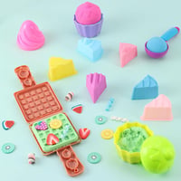 Toyssa Homokozó Játék Szett Gyerekeknek Formákkal és Kiegészítőkkel 8