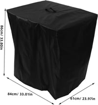 Toyvian Homokszűrő Pumpa Takaró - UV Védelem, Vízálló, Univerzális 34x33 Hüvelyk 6