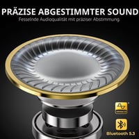 TOZO T10 Bluetooth 5.0 True Wireless slúchadlá, IPX8 vodotesný in-ear headset s mikrofónom, prémiové hlboké basy, športové slúchadlá, čierne 2