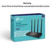Router Wi-Fi Dual-Band TP-Link Archer C6 AC1200 - 867Mbps 5GHz + 400Mbps 2.4GHz, 5 porturi Gigabit LAN, MU-MIMO, WPA3, EasyMesh, IPTV, IPv6 2