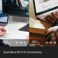 TP-Link Nano 2 az 1-ben AX900 USB WiFi 6 Bluetooth 5.3 Adapter Asztali PC-hez - Dual Band Wireless Hálózati Kártya 3