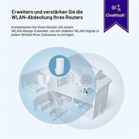 Zosilňovač WiFi signálu TP-Link RE190 AC750, biely, dvojpásmový 2,4 GHz a 5 GHz, tlačidlo WPS, indikátor sily signálu, konektor RJ45, montáž na stenu, 750 Mb/s 7