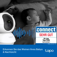 WiFi IP bezpečnostná kamera TP-Link Tapo C200, interiérová, 360°, 1080p FHD, nočné videnie, detekcia pohybu, obojsmerný zvuk, kompatibilná s Alexa a Google Assistant 3