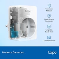TP-Link Tapo P100 Okos WiFi Konnektor 4 db-os Csomag - Alexa és Google Home Kompatibilis, Távirányítható, Hangvezérelhető, Hub Nélküli 6