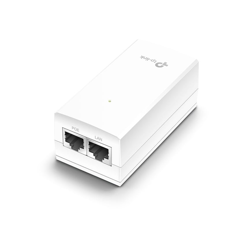 Adaptér TP-Link TL-POE2412G 24V pasívne PoE, Gigabit Ethernet, Cat5/5e/6, biely, montáž na stenu, Plug and Play, 1 ks