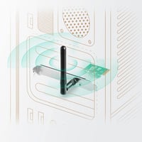 WiFi karta TP-Link TL-WN781ND N150 PCIe – 150 Mbps, PCI Express WLAN adaptér, kompatibilná s Windows 11/10/8/7/Vista/XP, čierna 3