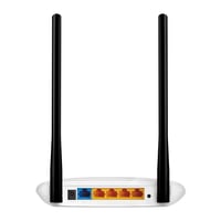 WiFi router TP-Link TL-WR841N N300, 300 Mb/s, 2,4 GHz, 4x LAN port, ku káblovému/DSL/optickému modemu, režim prístupového bodu, IPv6, bielo-čierny 3