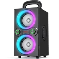 TPBEAT 80 W Bluetooth party zvučnik TWS stereo, svjetlosni efekti u ritmu glazbe - crni 1