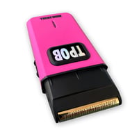 Set Profesional de Tuns TPOB Slime 2 pentru Bărbați - Trimmer și Aparat de Ras cu Folie, 6800 RPM, Candy Pink, Carcasă Mată și Lamă X Fade 9