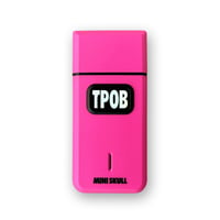 Set Profesional de Tuns TPOB Slime 2 pentru Bărbați - Trimmer și Aparat de Ras cu Folie, 6800 RPM, Candy Pink, Carcasă Mată și Lamă X Fade 8
