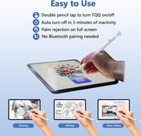 TQQ 2.0 Stylus Pen Táblagéphez, Precíziós Érintőceruza Palm Rejection Funkcióval 6