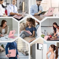 TQQ Tok Billentyűzettel - Tablet és Laptop Védőtok Billentyűzet Funkcióval 3