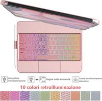 TQQ Tok Billentyűzettel - Tablet és Laptop Védőtok Billentyűzet Funkcióval 6