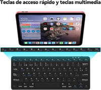 TQQ Wireless Billentyűzet Fekete - Vezeték Nélküli Gamer Billentyű 3