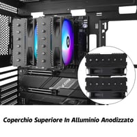 TR Peerless Assassin 120 SE ARGB CPU hűtő, 6 heatpipe, AMD AM4/AM5/Intel 6