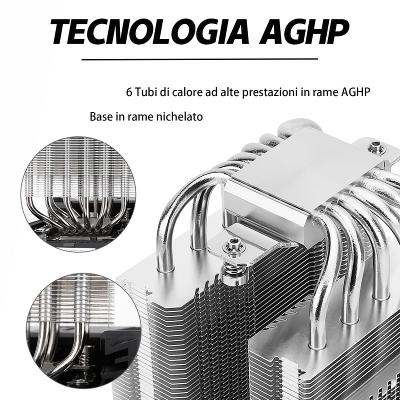 TR Peerless Assassin 120 SE ARGB CPU hűtő, 6 heatpipe, AMD AM4/AM5/Intel