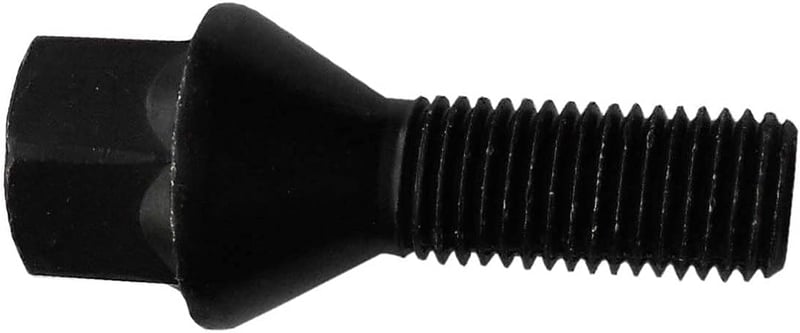 TRACER Kerékcsavar M14x1.5 35mm Kúpos Gallér Fekete 10db