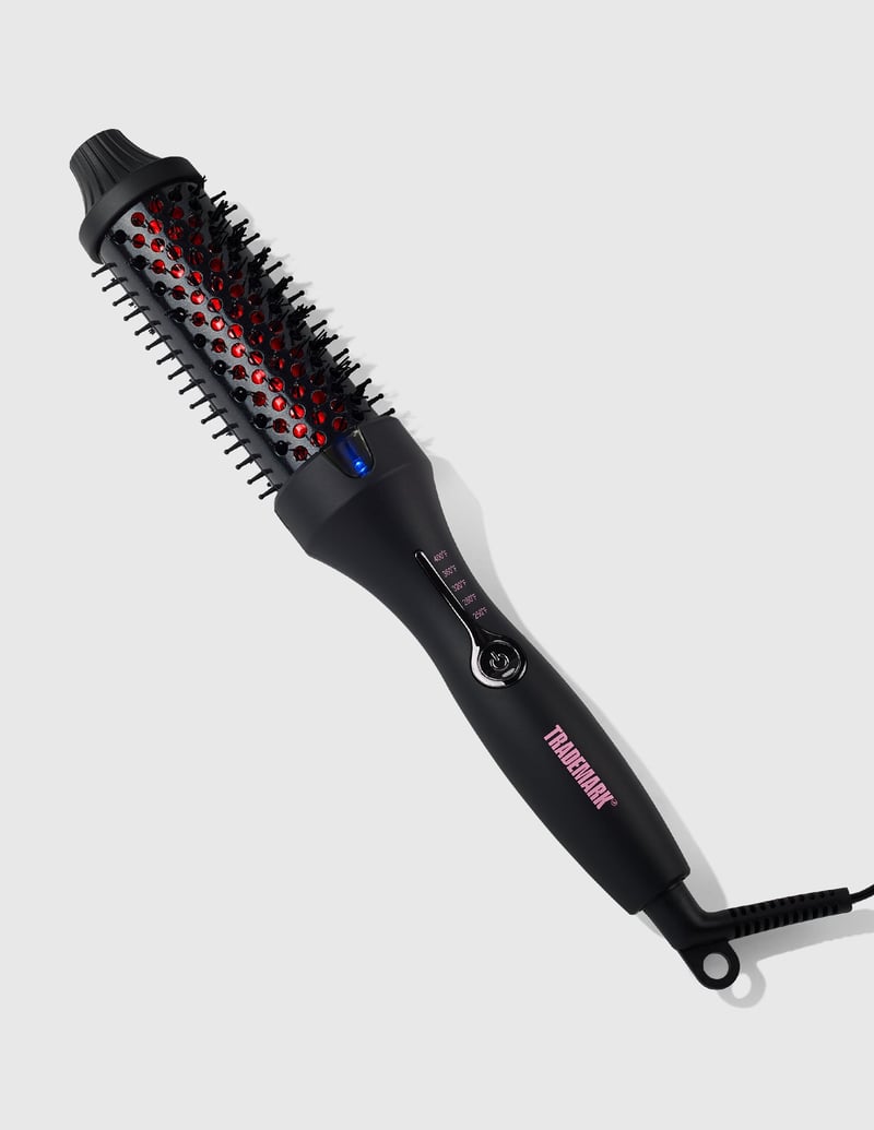 Trademark Beauty Infravörös Ionos Hajformázó Kefe 1,5" - Göndör és Egyenes Hajra