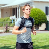 TrainHard 10 kg Súlymellény - X-Stílusú Edzőmellény Erőnléti Edzéshez, Futáshoz, Fitness Tréninghez - Állítható Neoprén Súlyruházat 7
