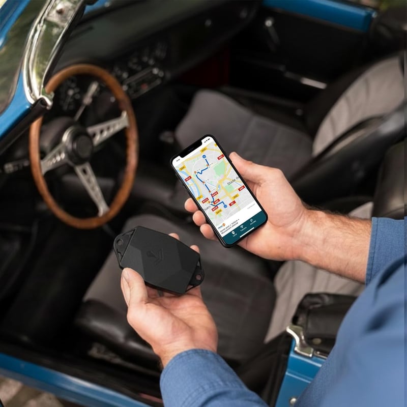TRAKmy Vezeték nélküli GPS nyomkövető autóhoz, 5 év élettartam, 1 év előfizetés