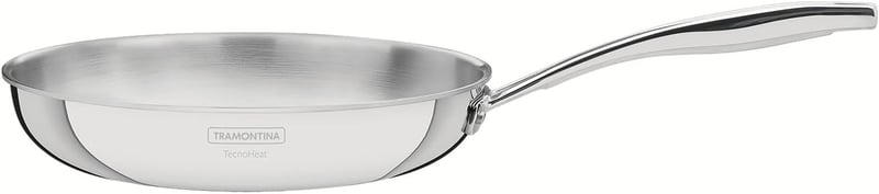 Tramontina Grano 30 cm-es rozsdamentes serpenyő indukciós tűzhelyre - 30 cm, 2-Non-stick coating