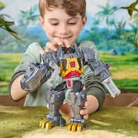 Transformers Cyberworld Grimlock Chomp & Battle akčná figúrka – s funkciou hryzenia a bojovým pohybom, 1 ks 4
