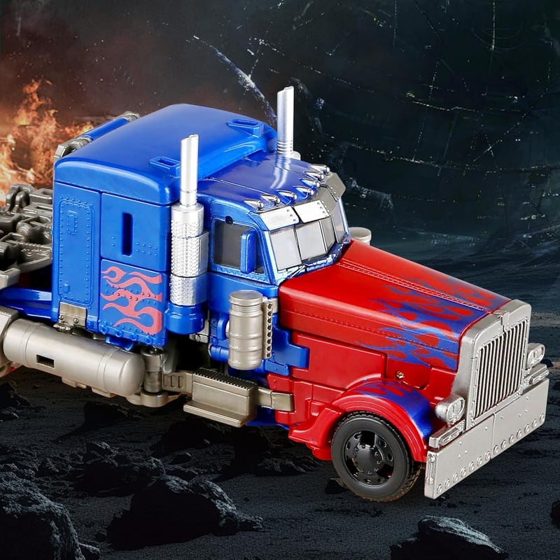 Transformers Optimus Prime Figura Autóvá Alakítható Robot Játék Gyerekeknek