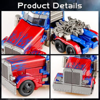 Transformers Optimus Prime Figura Autóvá Alakítható Robot Játék Gyerekeknek 5