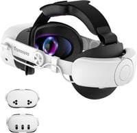 TRANSNOVO fejpánt 10000mAh akkuval Meta Quest 3/3S VR headsetre 1