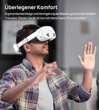 TRANSNOVO VR Kontroller Bővítőrúd Meta Quest 3/3S-hez Biztonsági Szíjjal 8
