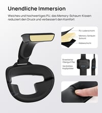 TRANSNOVO fejpánt 10000mAh akkuval Meta Quest 3/3S VR headsetre 7